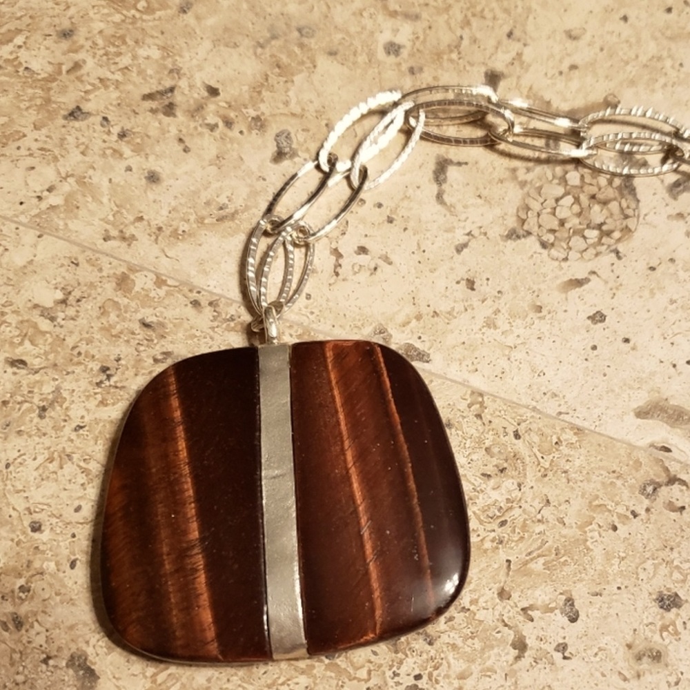 Red Tiger’s Eye Necklace
